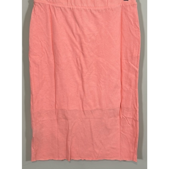 New Frank & Eileen Watermelon Jersey Knit Skirt Size L